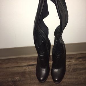 Black Over The Knee Boots